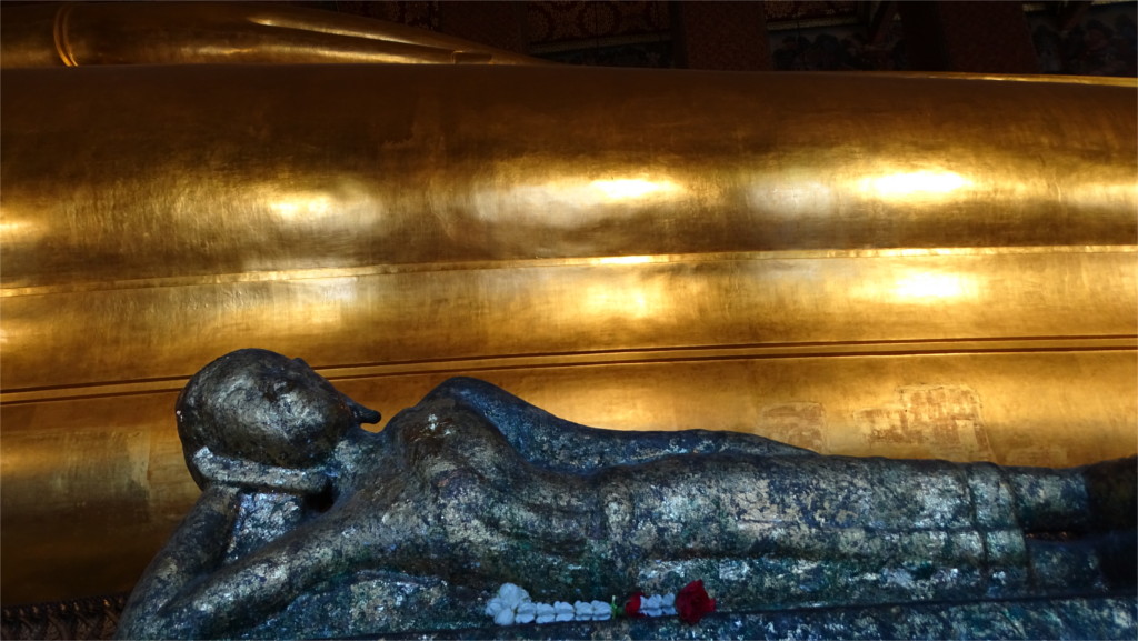 Reclining Buddhas of Wat Pho in Bangkok, Thailand